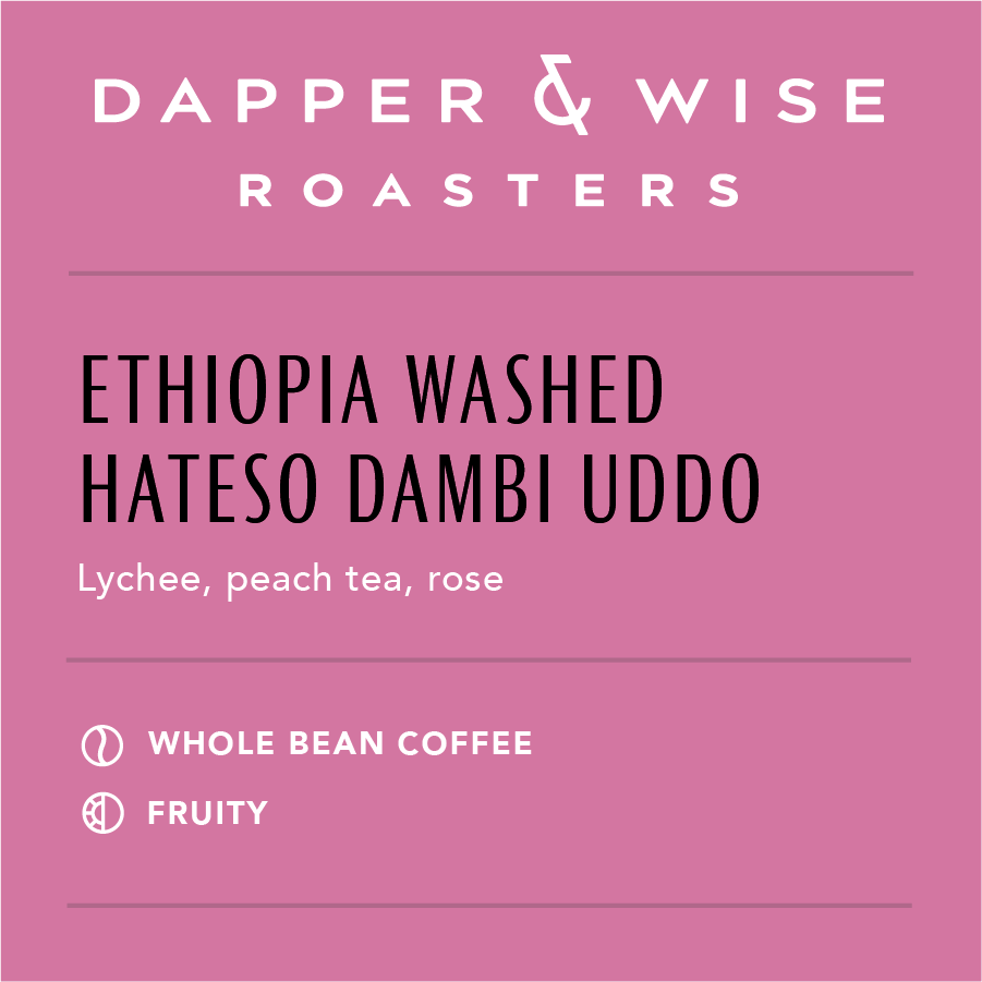 
                  
                    Ethiopia Washed Hateso Dambi Uddo
                  
                