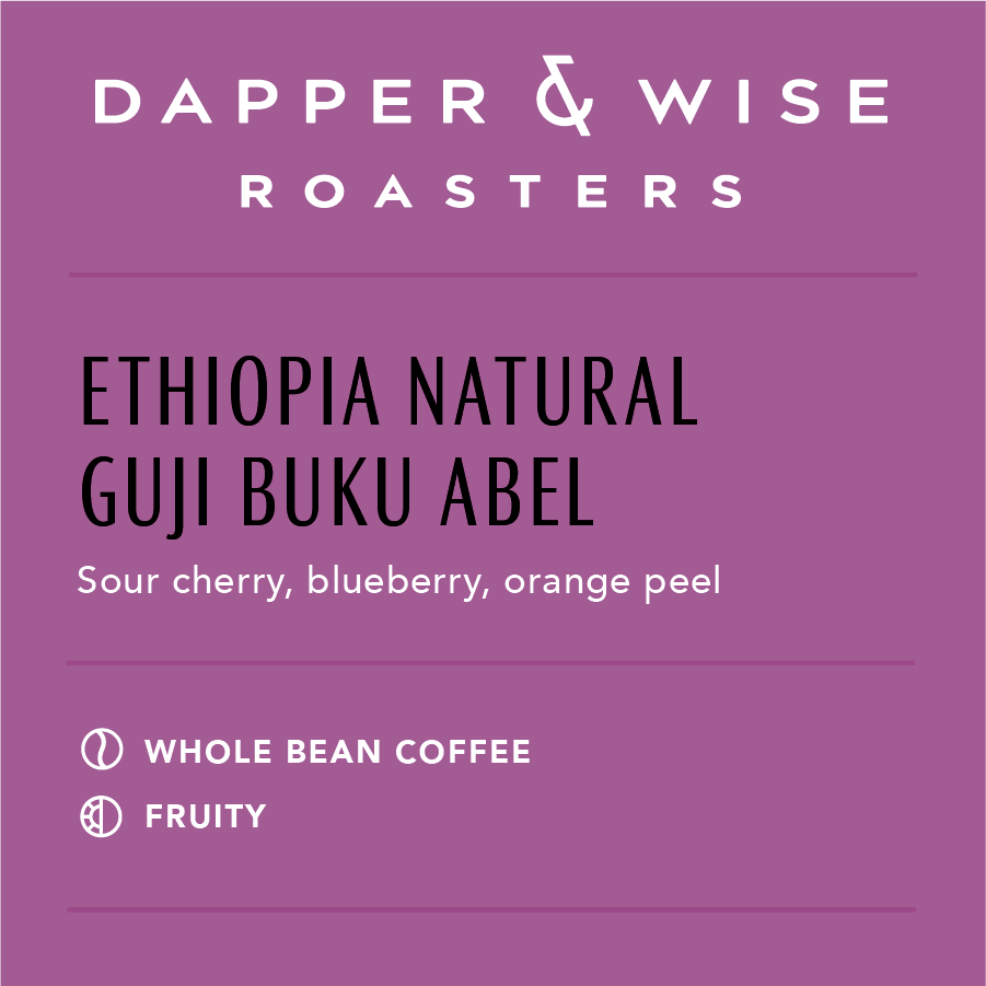 
                  
                    Ethiopia Natural Guji Buku Abel
                  
                